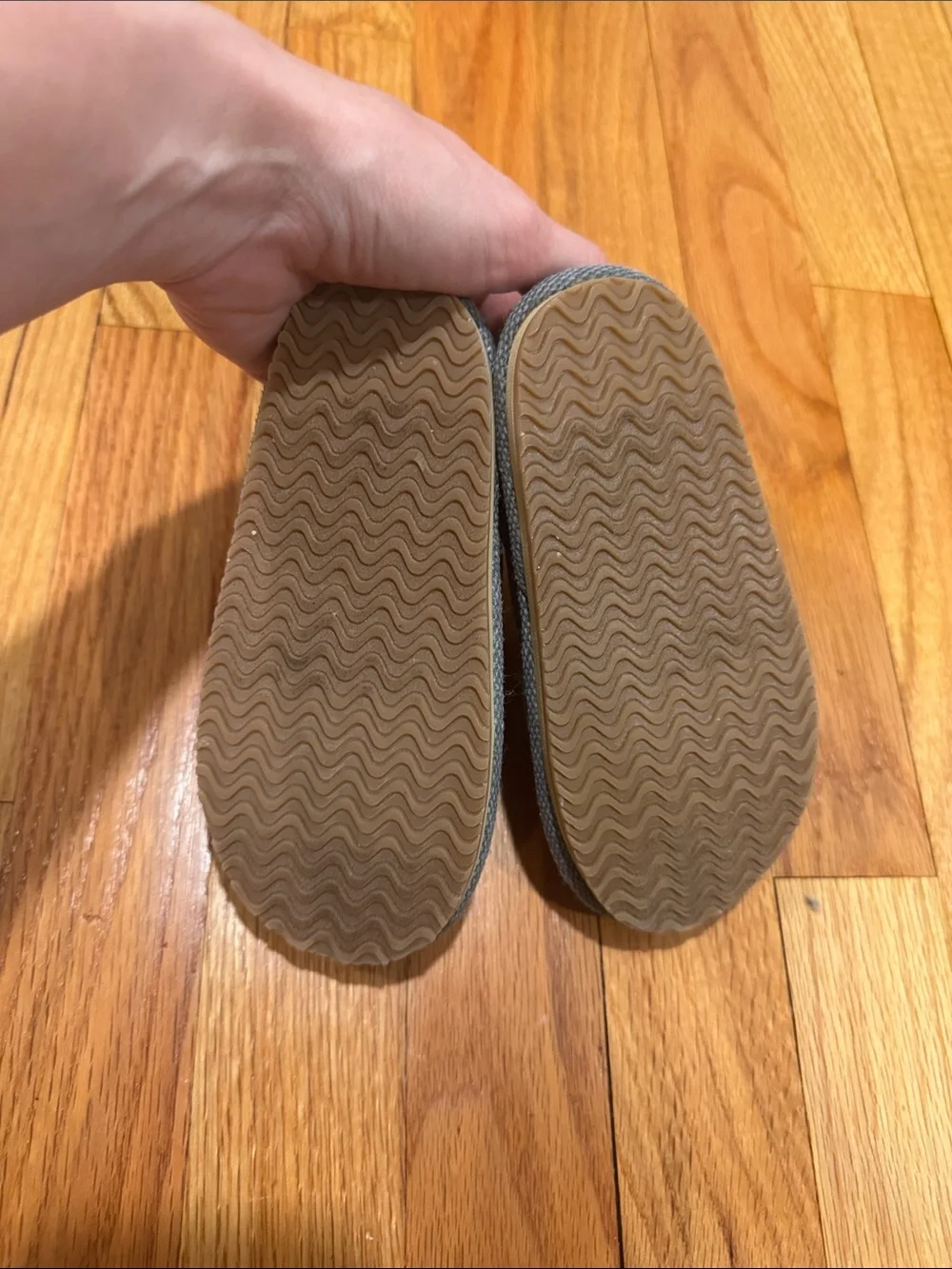 Like new, Children’s Place, slip-ons, heathered-blue, size 9C